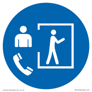 Mandatory: Entry only with supervisor outside